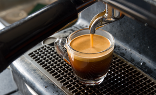 Espresso perfecto con crema dorada