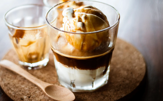 affogato cafe y helado