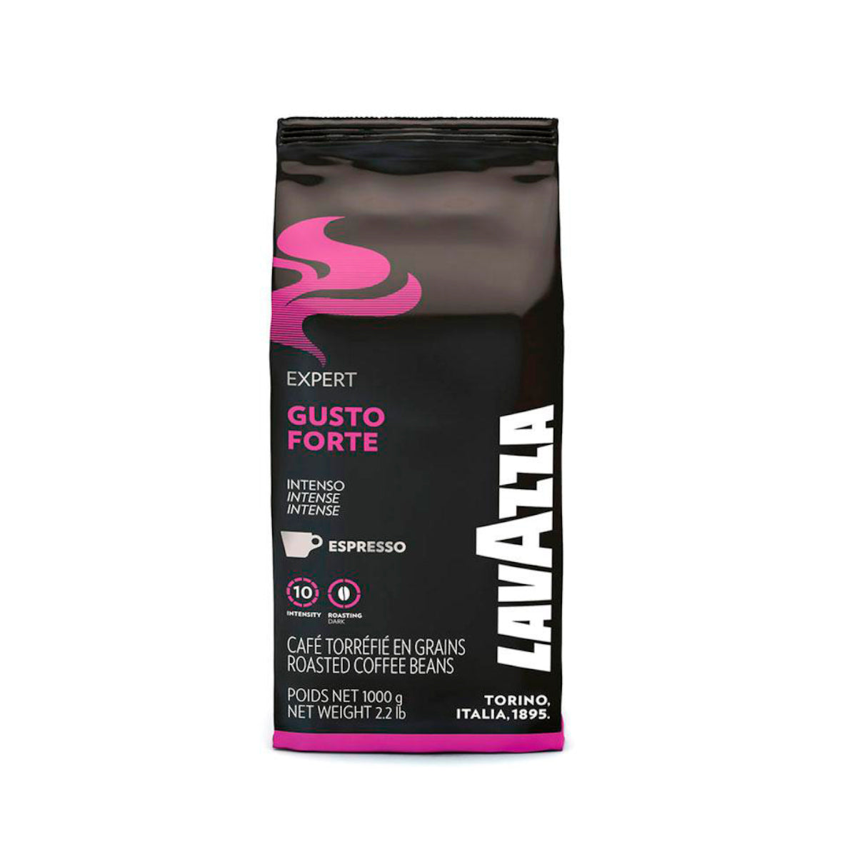 Lavazza Gusto Forte 1 kg Grano Entero