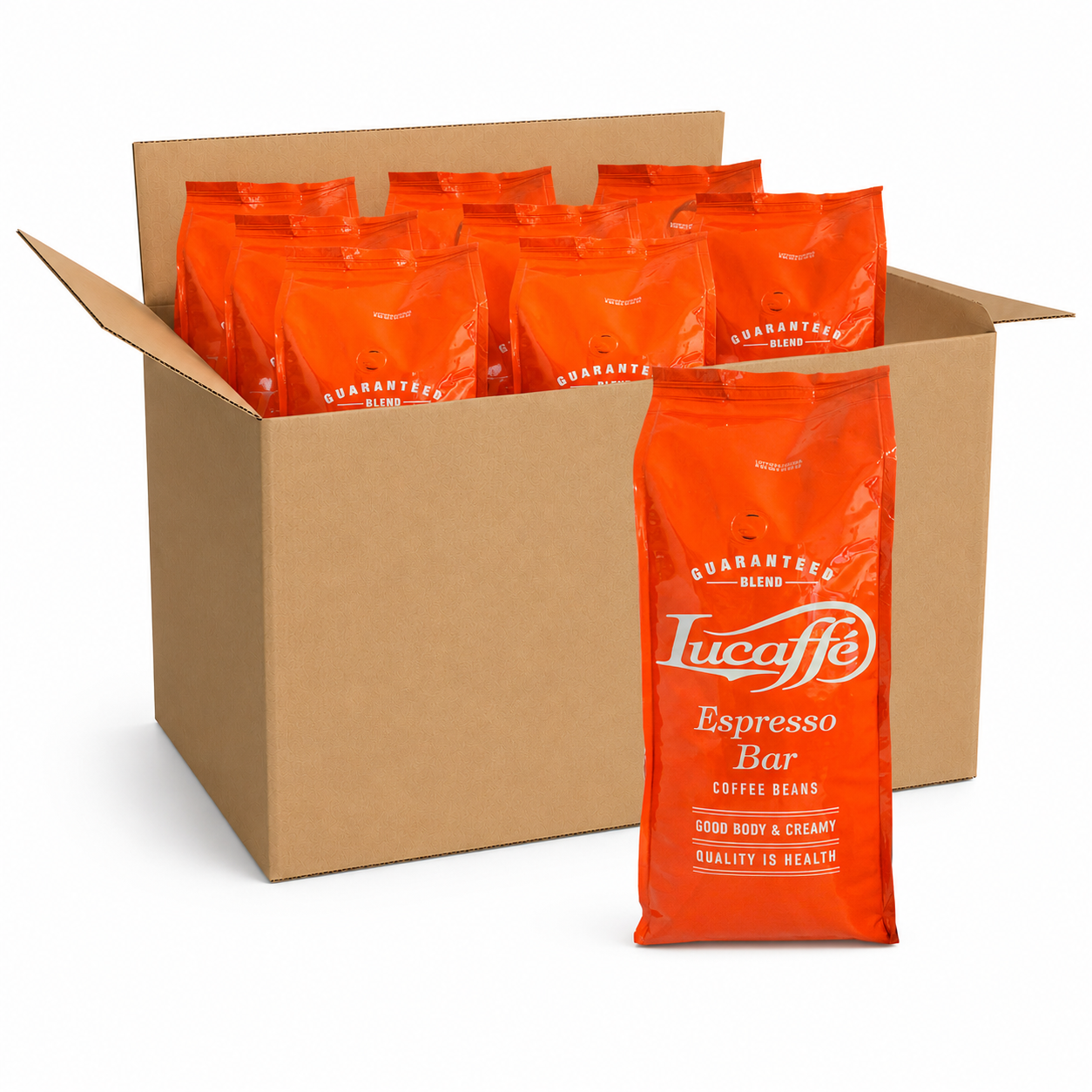 6 Kilos Lucaffe Espresso Bar 1 kg Grano Entero