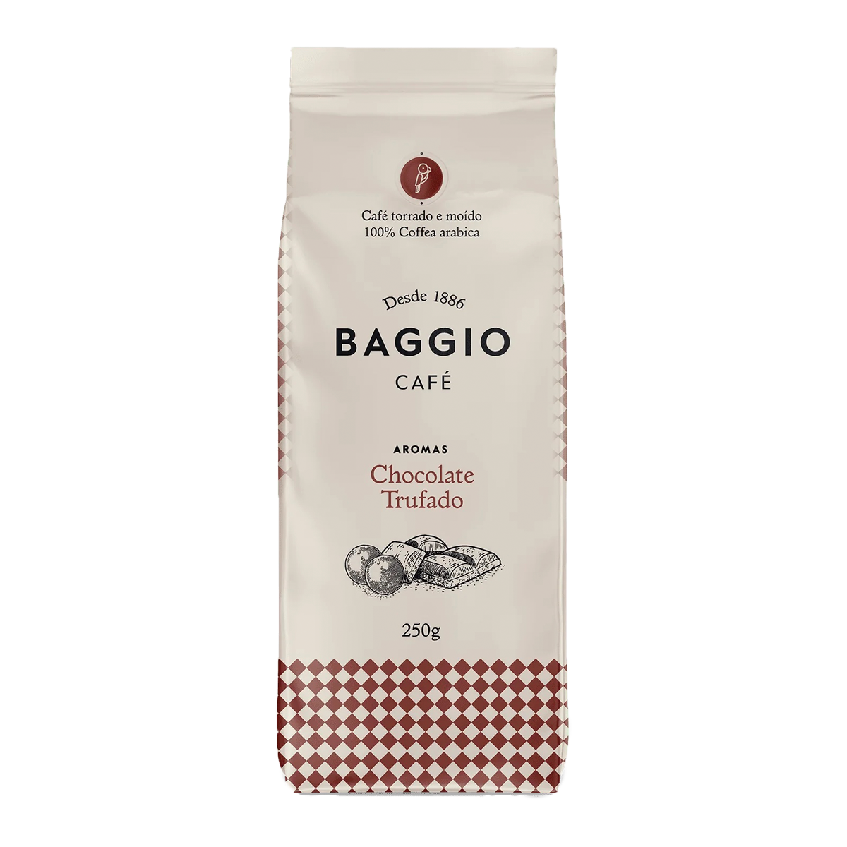 Baggio Café Aromatizado de Chocolate Trufado 250grs Grano Molido