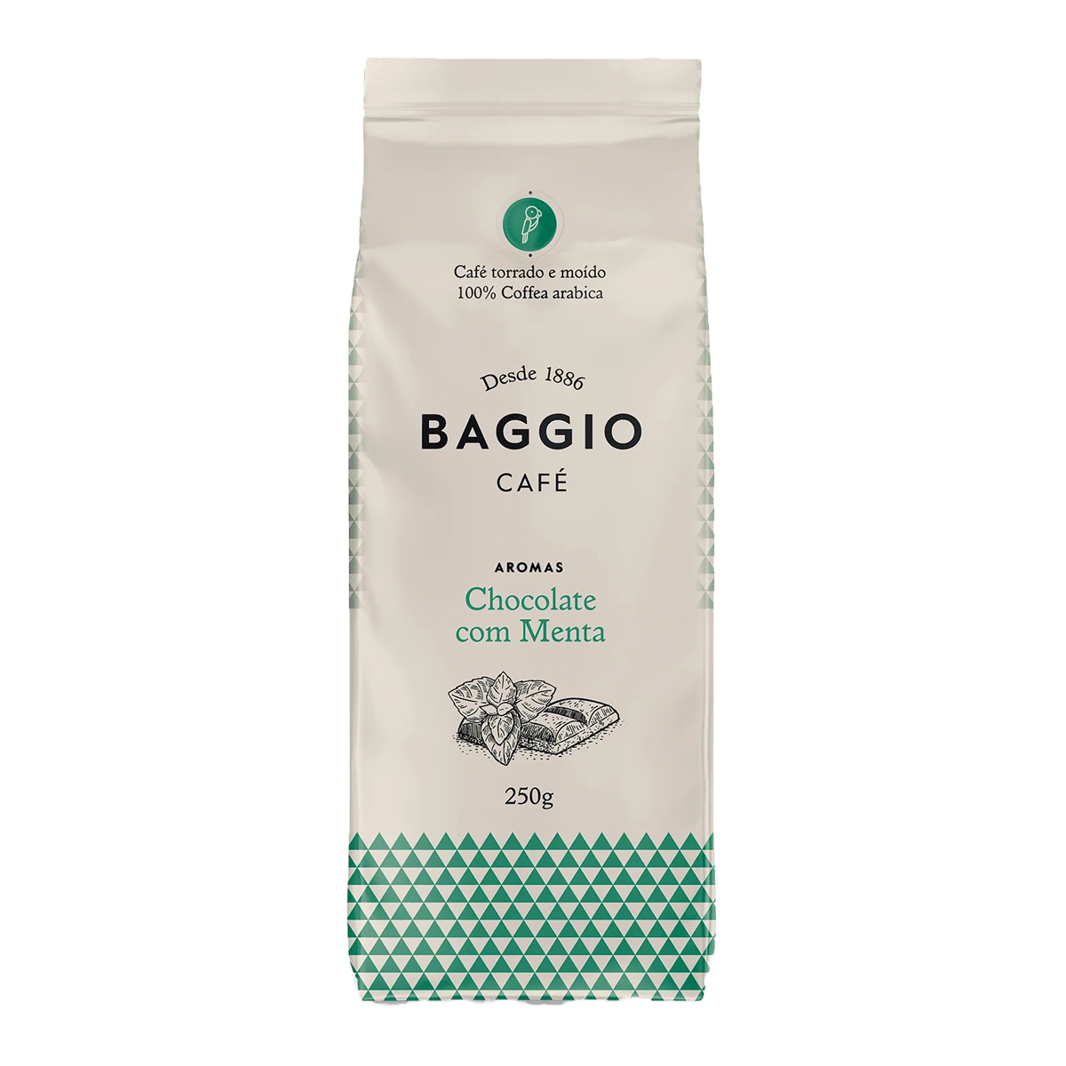 Baggio Café Aromatizado de Chocolate con Menta 250grs Grano Molido
