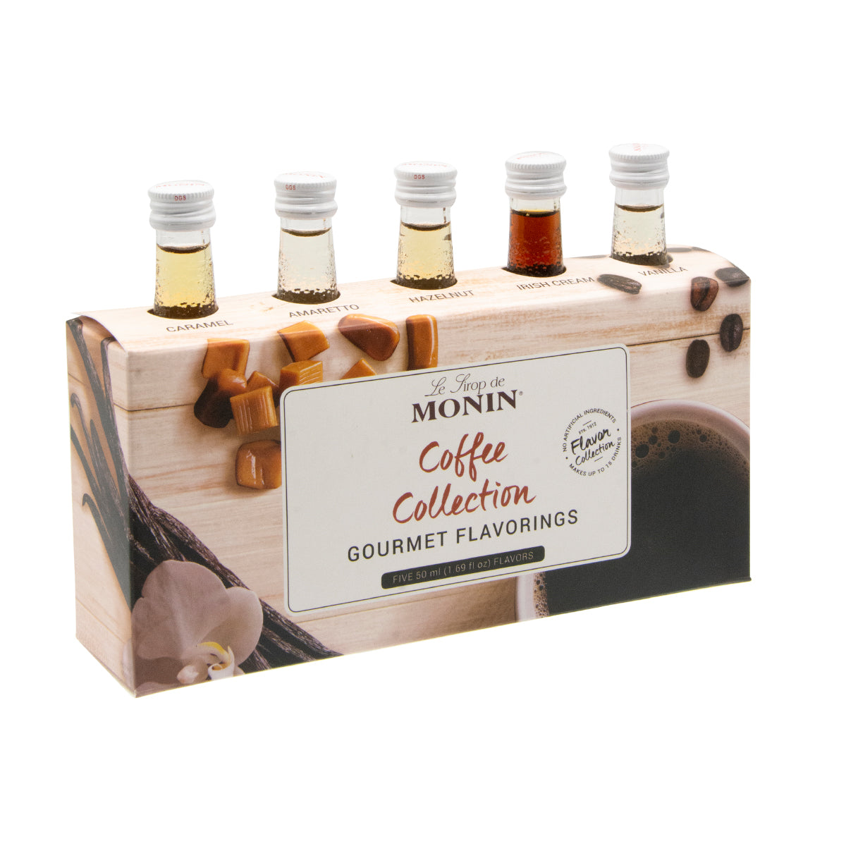 Syrup Monin Coffee Collection 5 Sabores de 50 Ml c/u