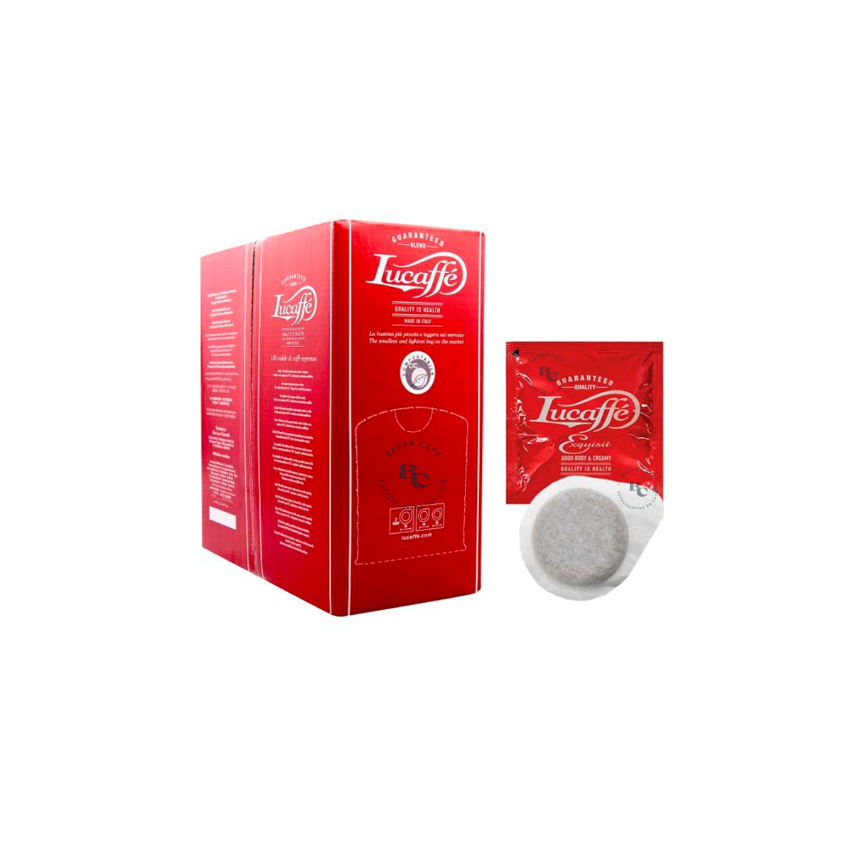Caja Lucaffe 150 Cialde Pods Exquisit