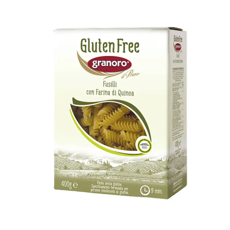 Pasta Fusilli Sin Gluten Granoro 400 Gr