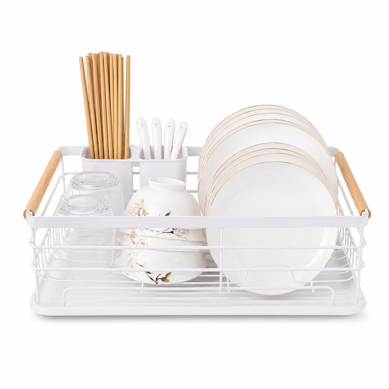 Escurridor de Platos Secaplatos 1 Nivel Blanco