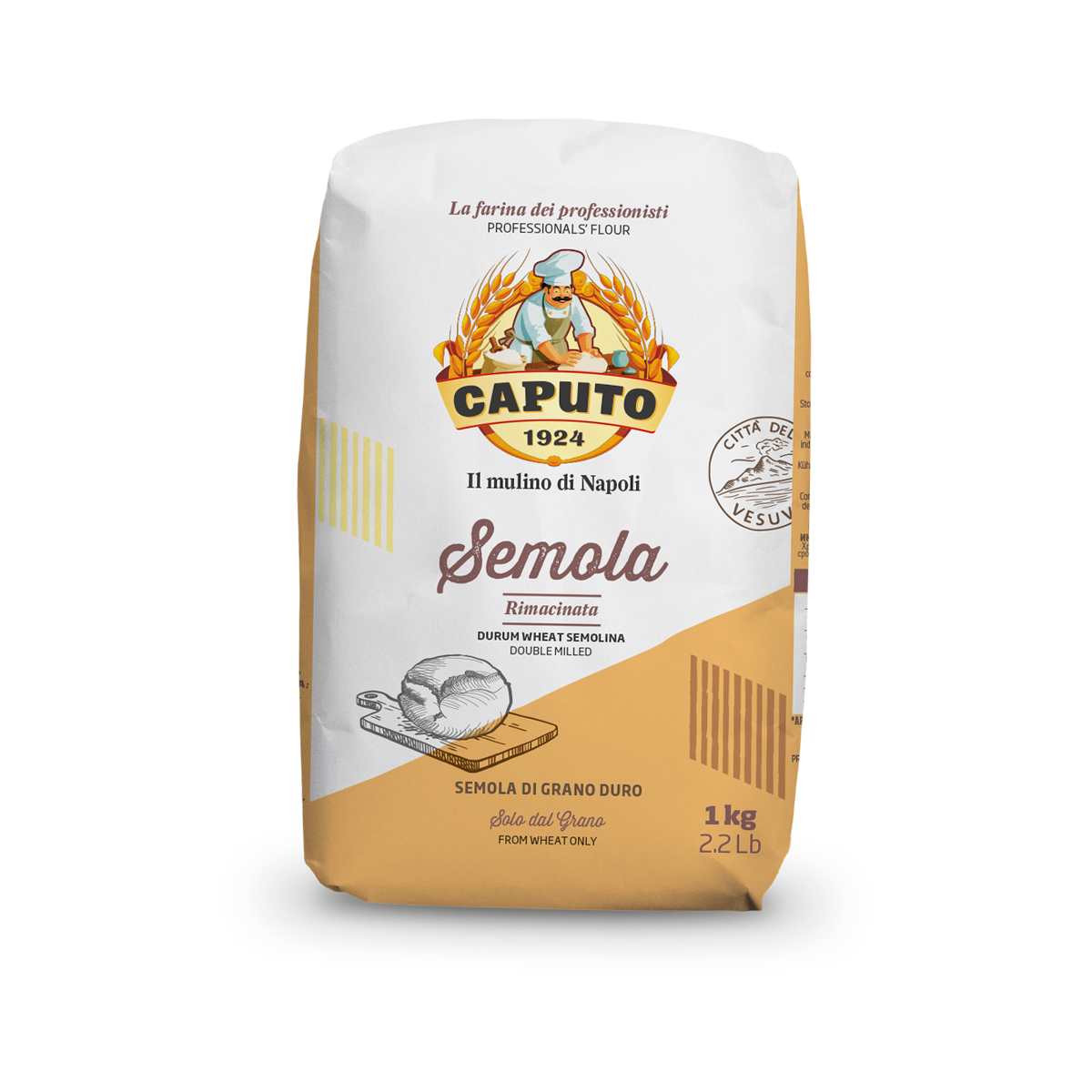 Sémola Rectificada Caputo 1kg