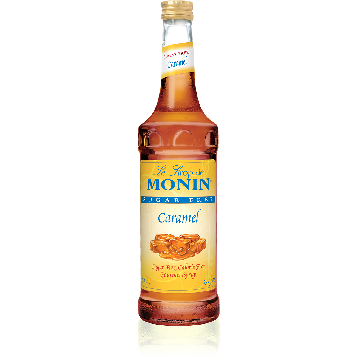 Syrup Monin Caramelo Sin Azúcar 750 Ml