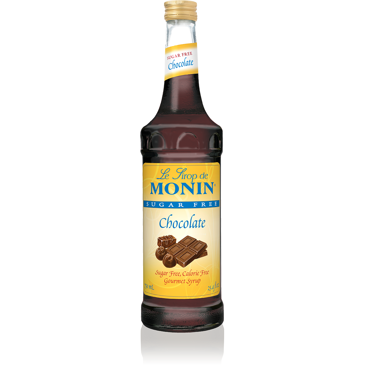 Syrup Monin Chocolate Sin Azúcar 750 Ml