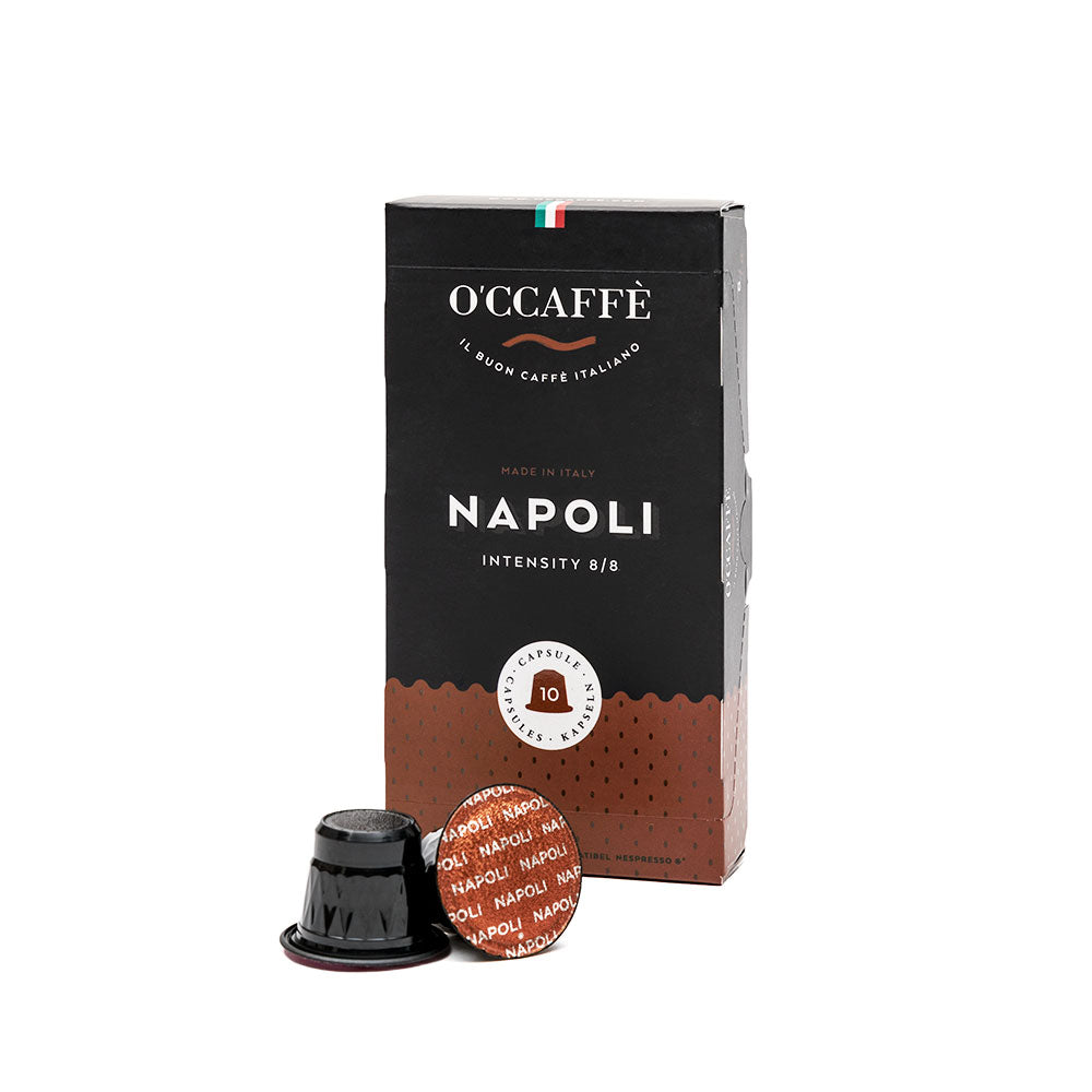 Occaffe Napoli 10 Capsulas Compatibles para Nespresso