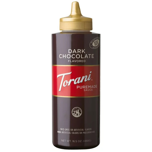 Salsa De Dark Chocolate Torani Puremade 468gr