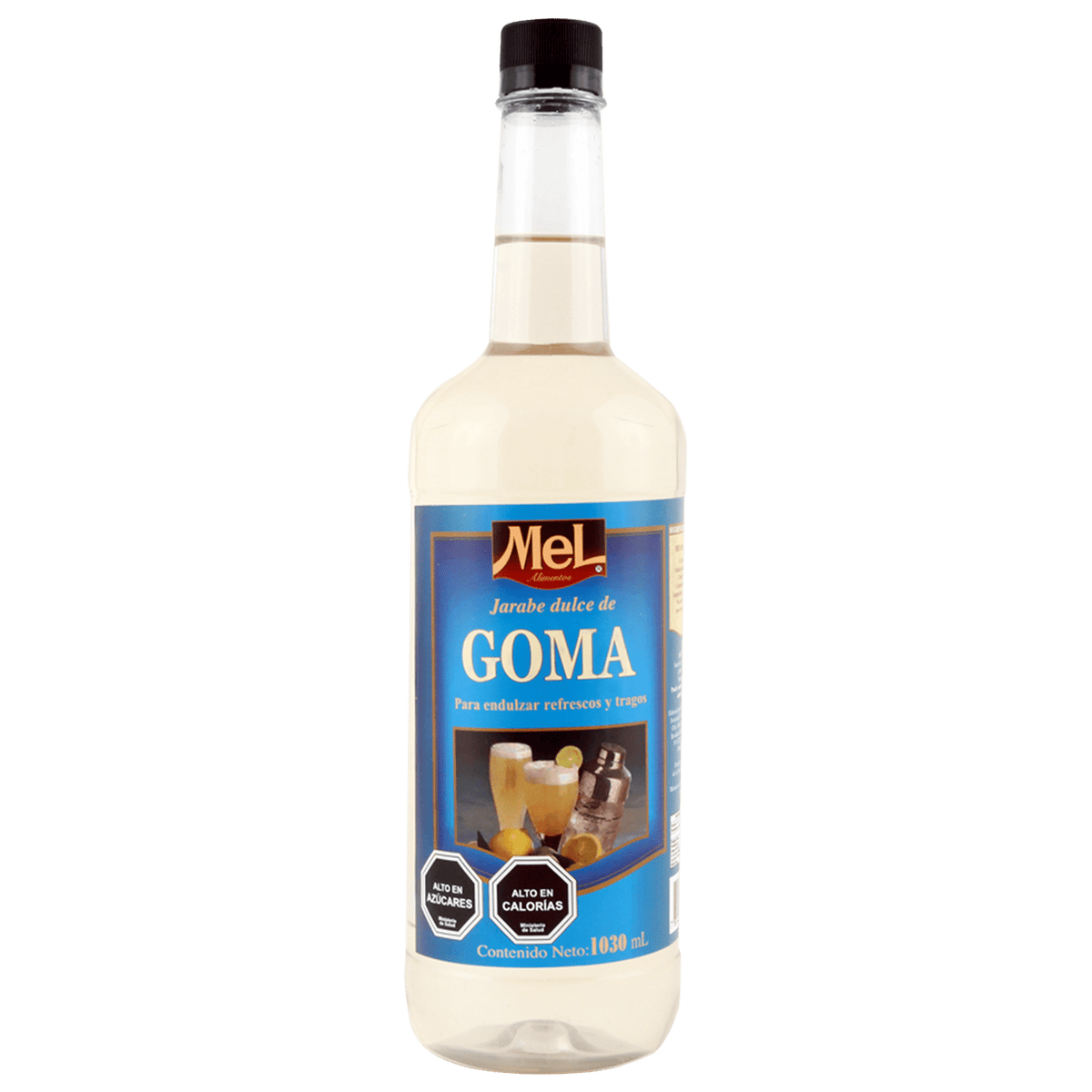 Jarabe Dulce De Goma Mel 1 Litro